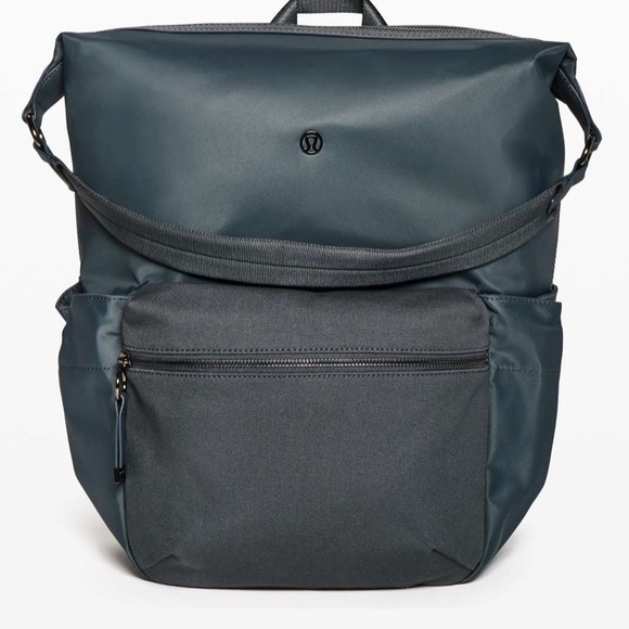 lululemon athletica Handbags - Lululemon easy days nwot blue backpack bag
